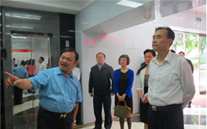 重庆市市委常委、统战部部长刘光磊来evo视讯游戏集团视察调研